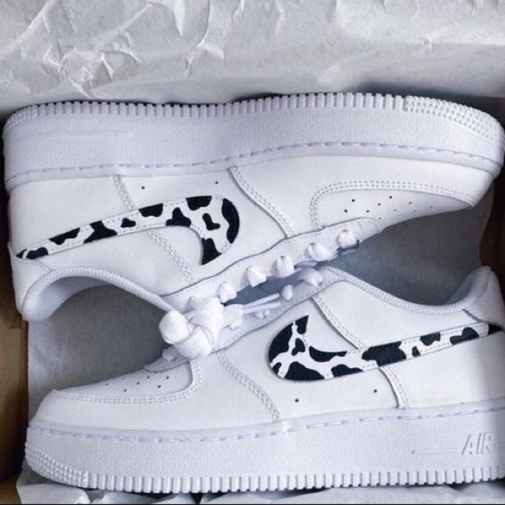 Cow Print Custom Air Force 1